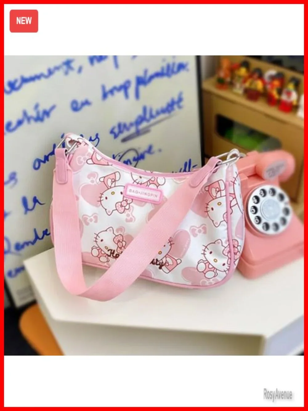 Mini PU Hobo Crossbody Bag, Small Shoulder Handbag for Women